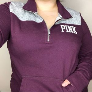PINK Victoria’s Secret Quarter Zip